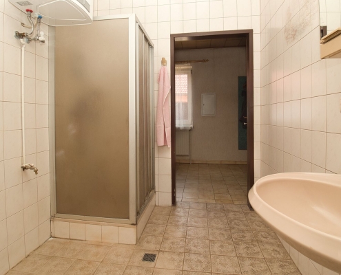 Dusche in Einfamilienhaus Hirschbach im Waldviertel
